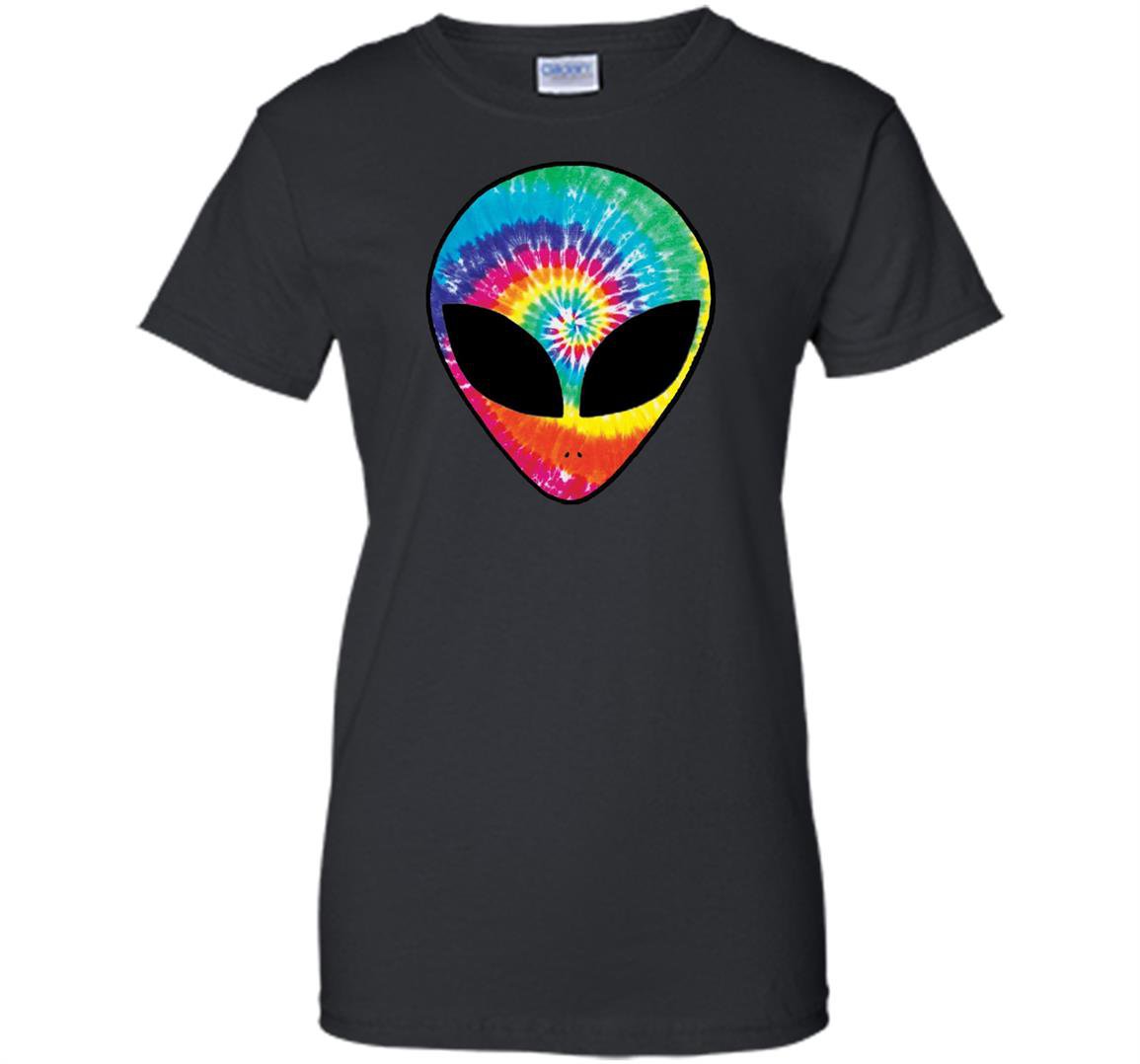 Rainbow alien trippy large Women