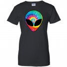 Rainbow alien trippy large Women