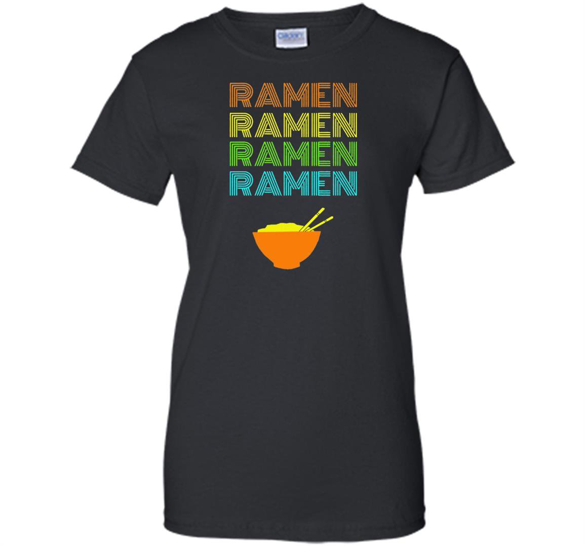 Ramen bowl vintage text japanese anime fans Women