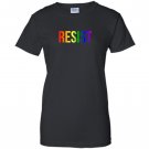 Resist rainbow flag nationa pride march Women