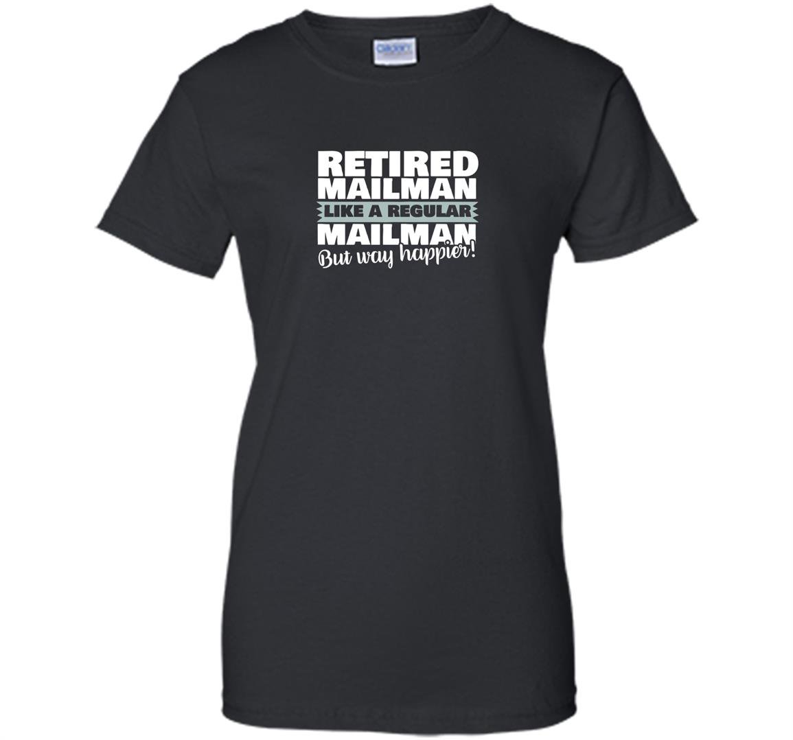 Retired mailman like a regular postal worker happier Women