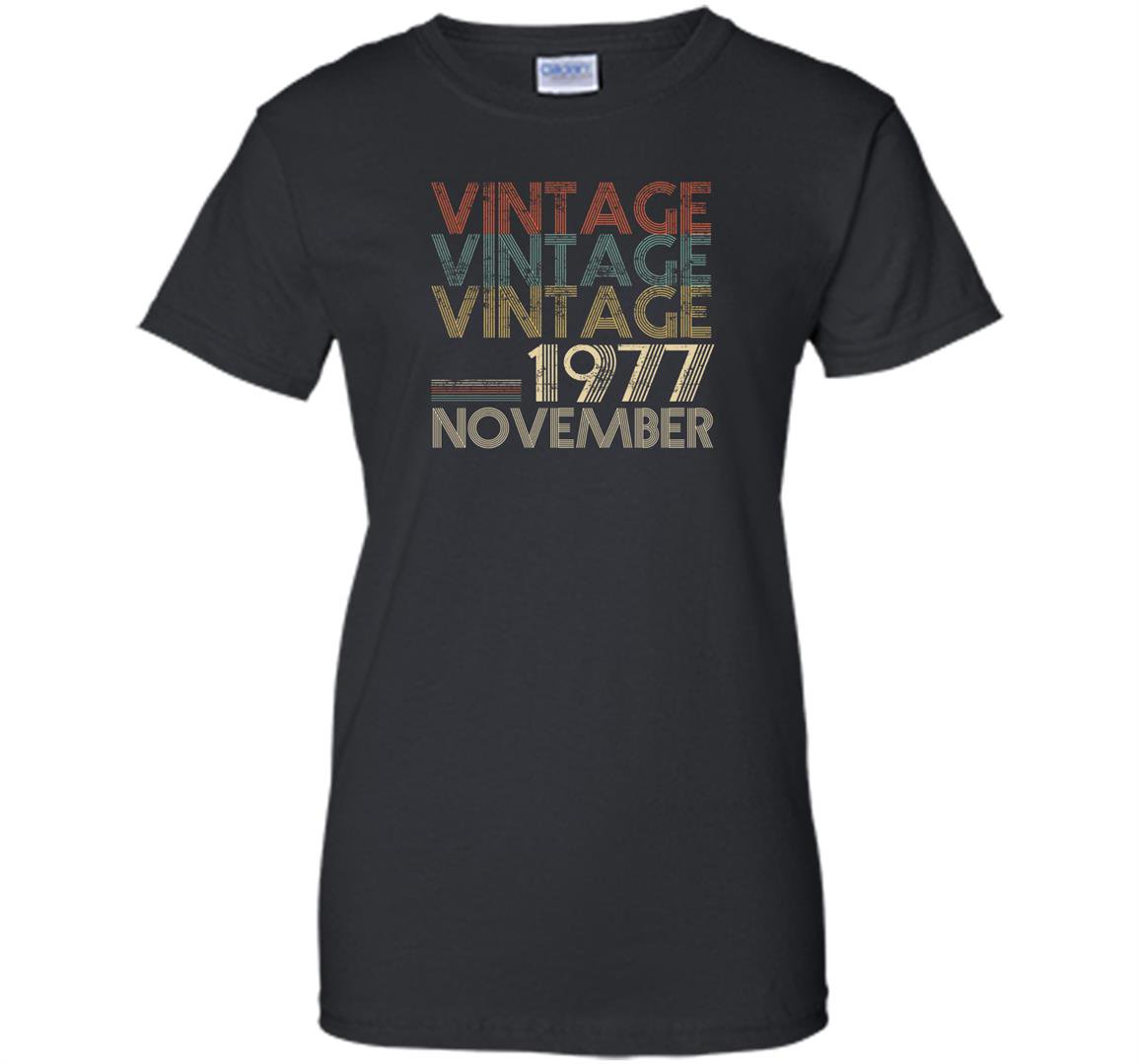 Retro classic vintage november 1977 40th gift 40 years old Women