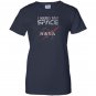 Retro i need my space nasa logo Women