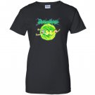 Rick morty portal glow lightning logo Women