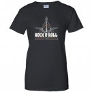 Rock and roll vintage rocknroll music guitar gift Women