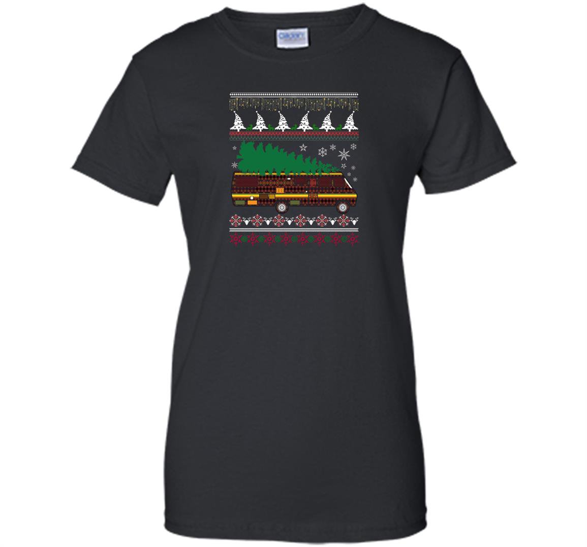 Rv camping ugly xmas tree rv graphic Women