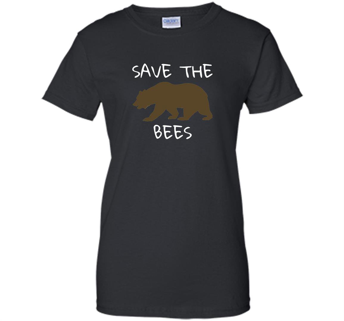 Save the bees brown bear Women