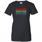Science is real blm love is love pride Women