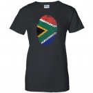 South africa dna flag thumb fingerprint roots proud Women