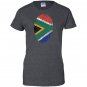 South africa dna flag thumb fingerprint roots proud Women