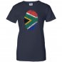 South africa dna flag thumb fingerprint roots proud Women