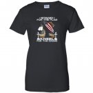Stand for the flag kneel for the cross soldier veteran Women