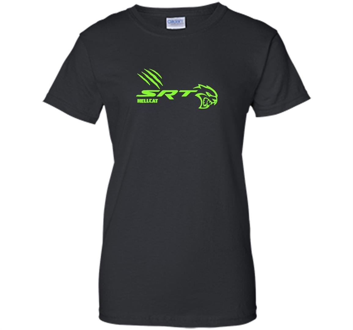 Team dodge srt hell cat scratch green Women