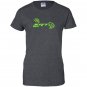 Team dodge srt hell cat scratch green Women