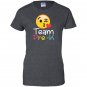Team pre k teacher emoji hearts love back to school Women