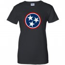 Tennessee volunteer state distressed tristar flag Women