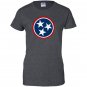 Tennessee volunteer state distressed tristar flag Women