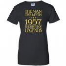 The man the myth 1957 the birth of legends Women
