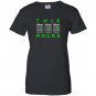 This dad rocks guitar chords fathers day bday gift Women