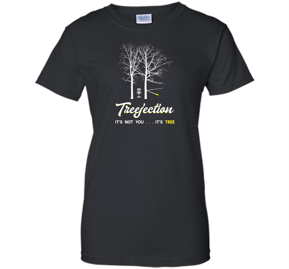 Treejection funny disc golf gift Women