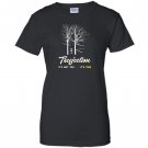 Treejection funny disc golf gift Women