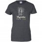 Treejection funny disc golf gift Women