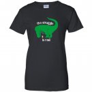 T-rex the struggle is real beer funny t-rex Women