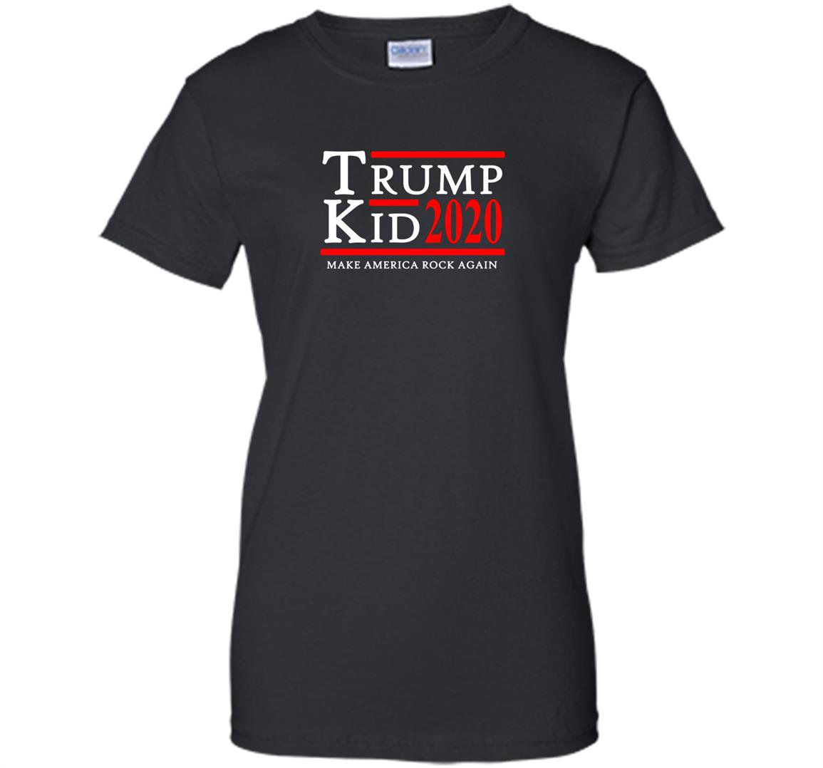 Trump kid 2020 make america rock again funny campaign Women