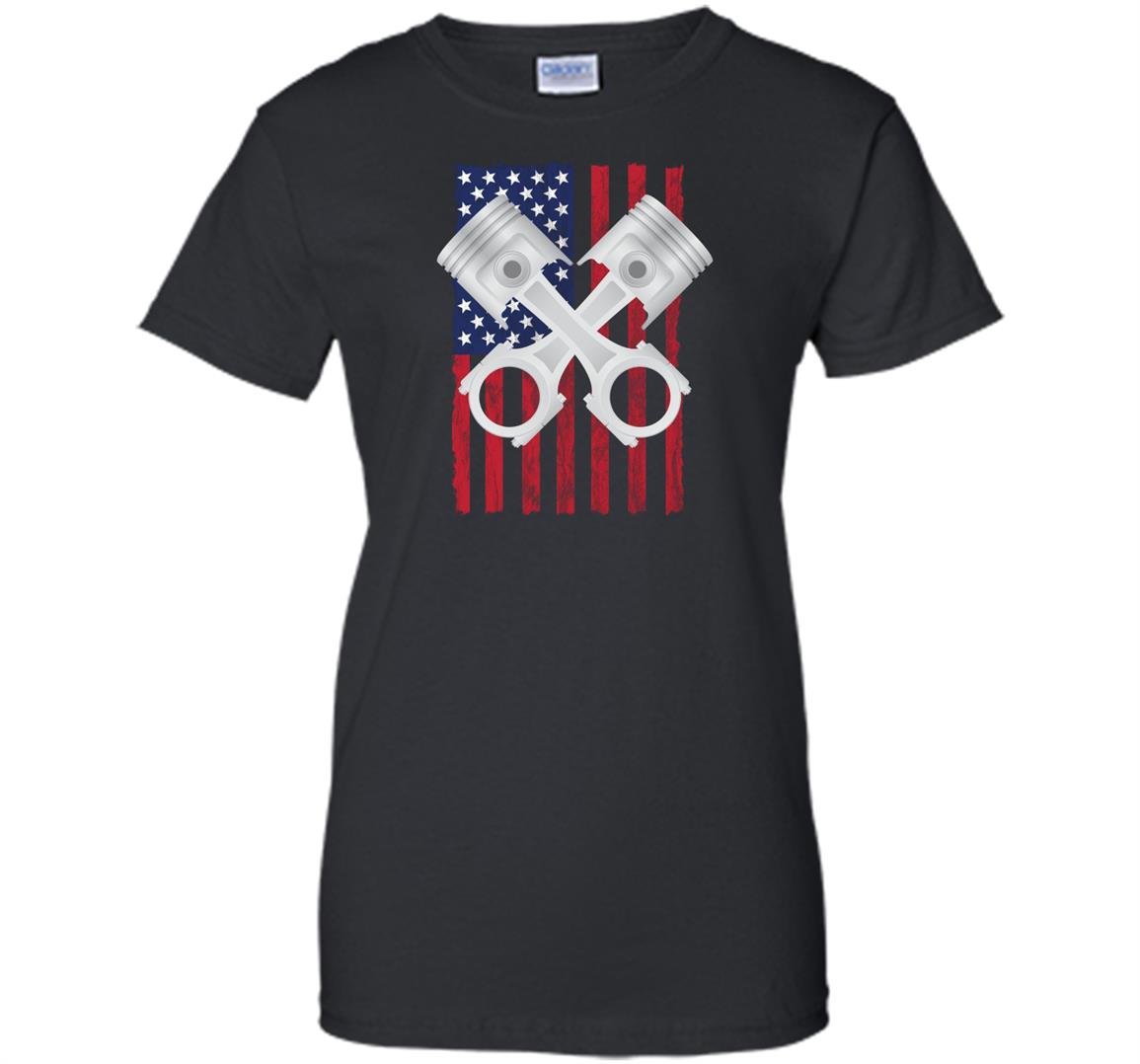 Usa distressed look drag racing Women