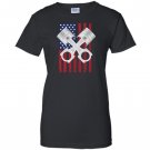 Usa distressed look drag racing Women