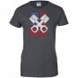 Usa distressed look drag racing Women