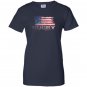 Usa flag rugby american rugby gifts Women