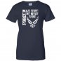 Us air force funny force gift logo usaf Women
