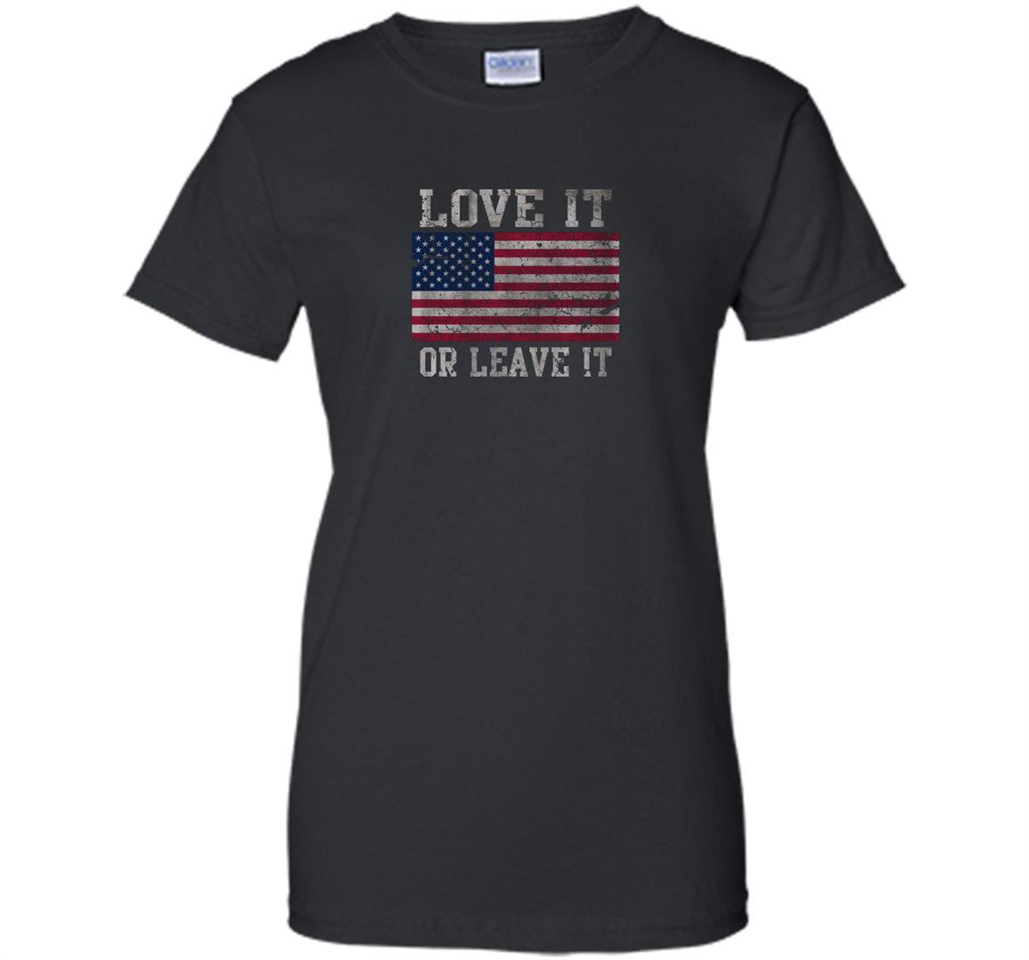 Usa love it or leave it patriotic Women