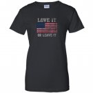 Usa love it or leave it patriotic Women