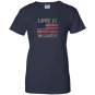 Usa love it or leave it patriotic Women