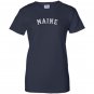 Vintage maine old retro maine sports gift Women