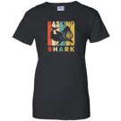 Vintage style basking shark silhouette Women
