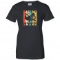 Vintage style basking shark silhouette Women