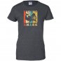 Vintage style basking shark silhouette Women