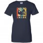 Vintage style basking shark silhouette Women