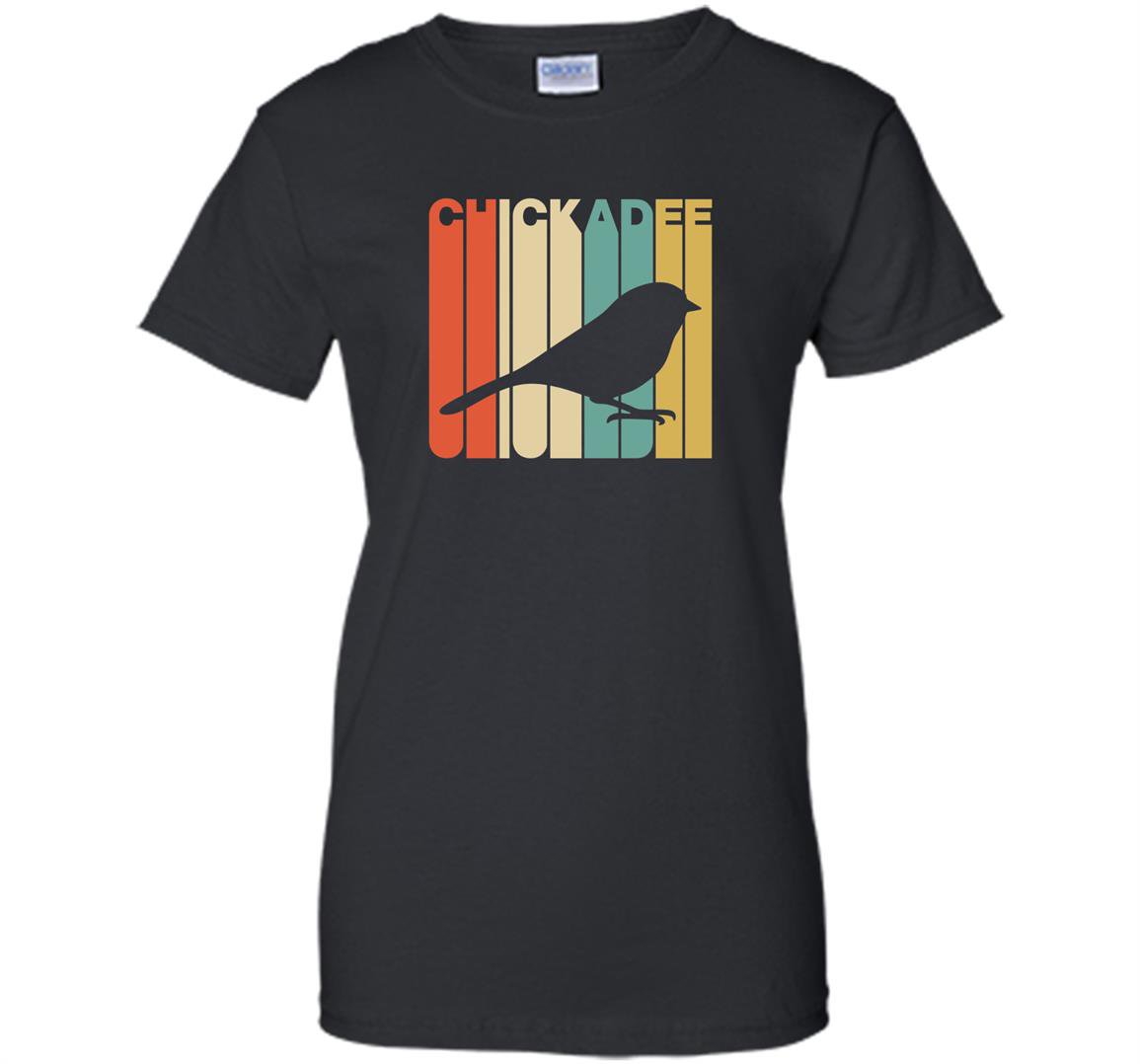 Vintage style chickadee silhouette Women