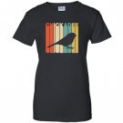 Vintage style chickadee silhouette Women
