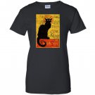 Vintage tournee du chat noir cat halloween Women