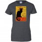Vintage tournee du chat noir cat halloween Women