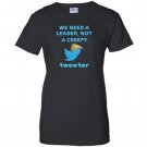 We need a leader not a creepy tweeter trump funny Women