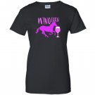 Winocorn drinking wine funny unicorn Women