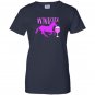 Winocorn drinking wine funny unicorn Women