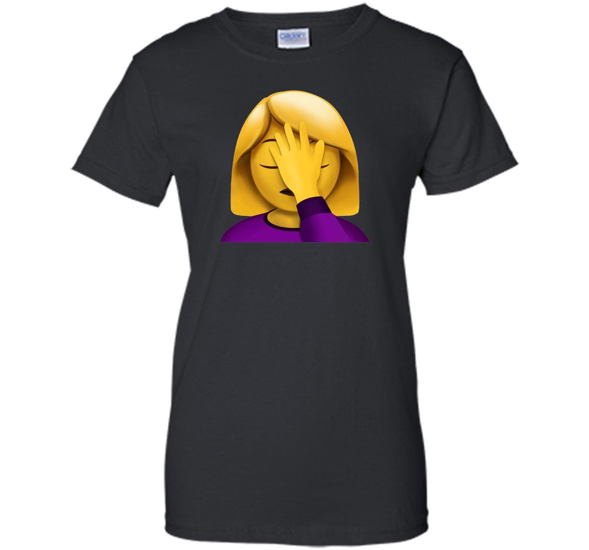 Facepalm emoji newest Women