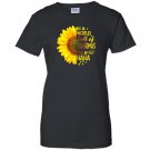 In a world full of grandmas be nana sunflower Women